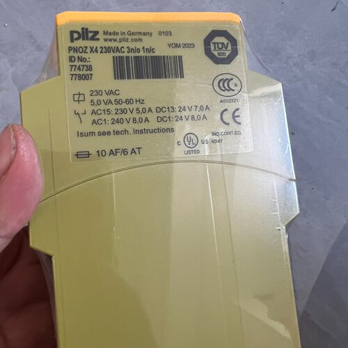 pilz皮尔兹PNOZX4230VAC3no1n-议价