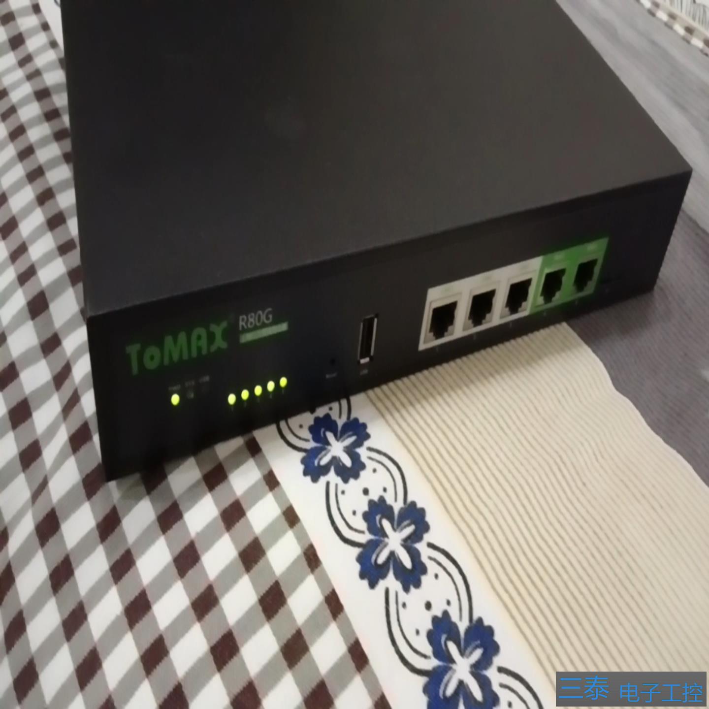 TOMAX R80G 全千兆上网行为管理路由器封贴无，议价