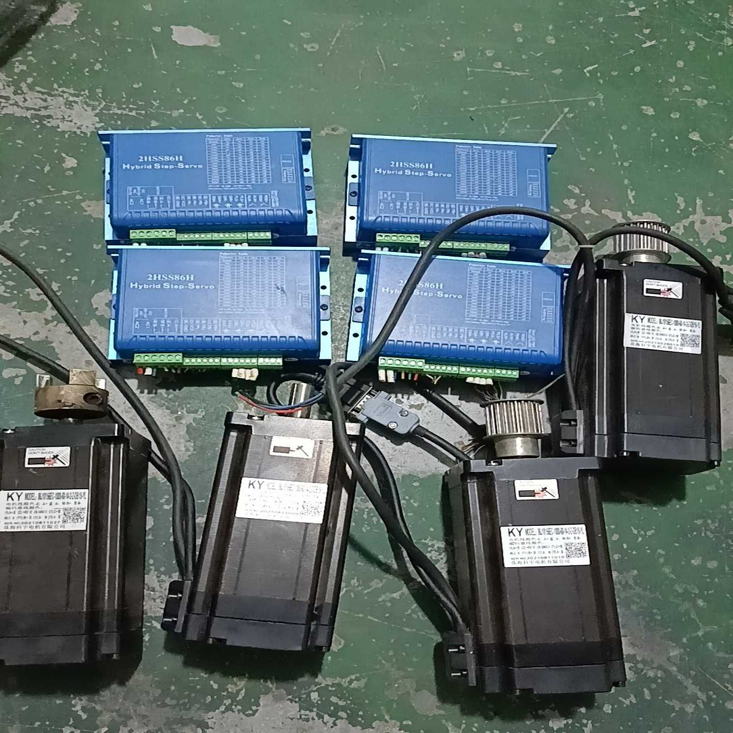 询价杰美康86闭环步进电机套装，2HSS86H驱动器，电机看详细