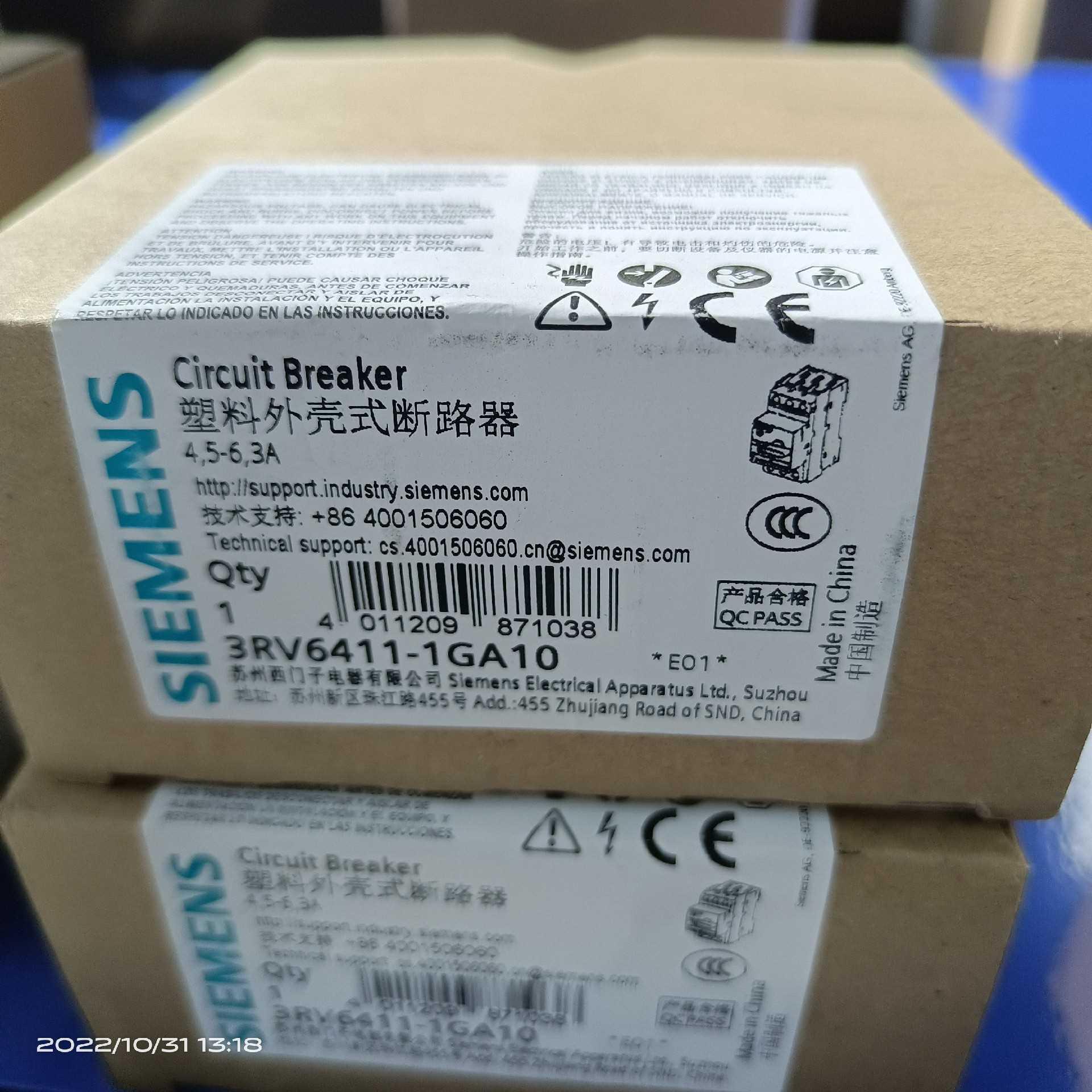 议价议价询价3RV6411-1GA10低压产品议价