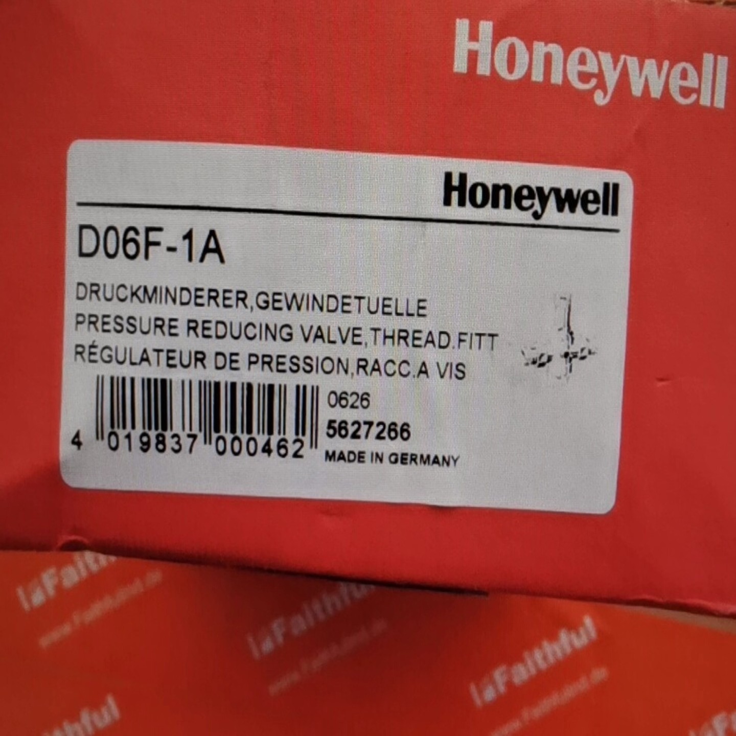 【请询价】Honeywell D06F-1A 霍尼韦尔全新压力调节阀
