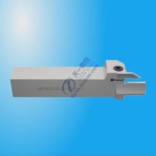 端面槽刀杆QFGD2525L22-52H-64H-90H-130H配双头切槽刀片ZTGD