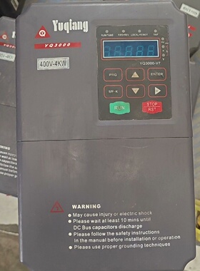 寻I誉强变频器4KWYQ3000V74004G5R5P有