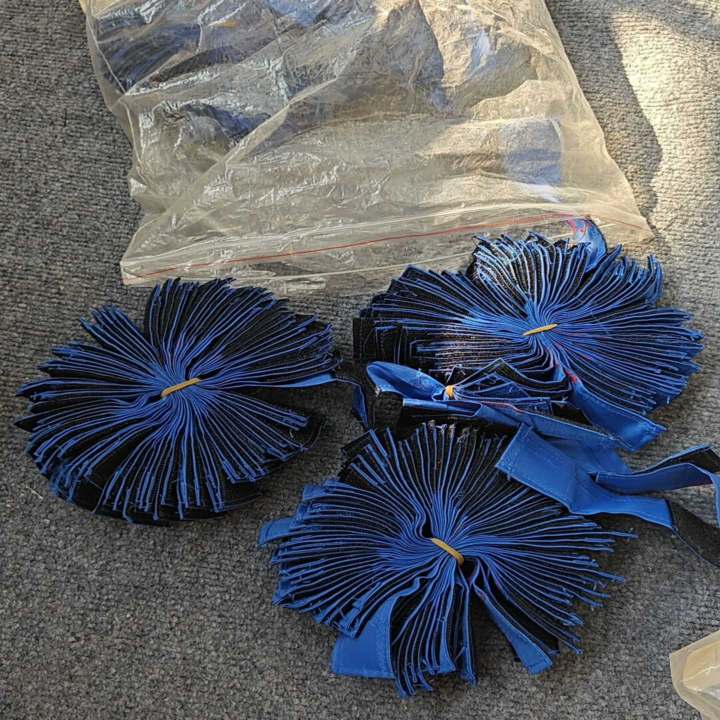 三一重工SANY蓝色魔术贴40mm宽68元50个包邮，工程--议价商品