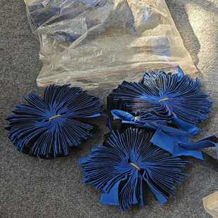 三一重工SANY蓝色魔术贴40mm宽68元50个包邮，工程--议价商品