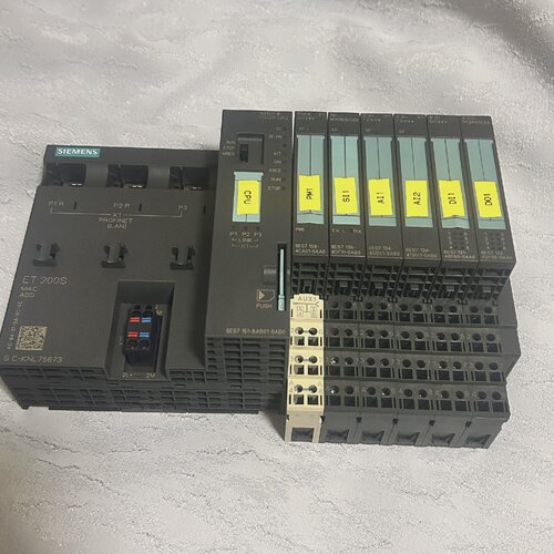 询价-ET200SPLC模块一套带CPU模块和多个IO