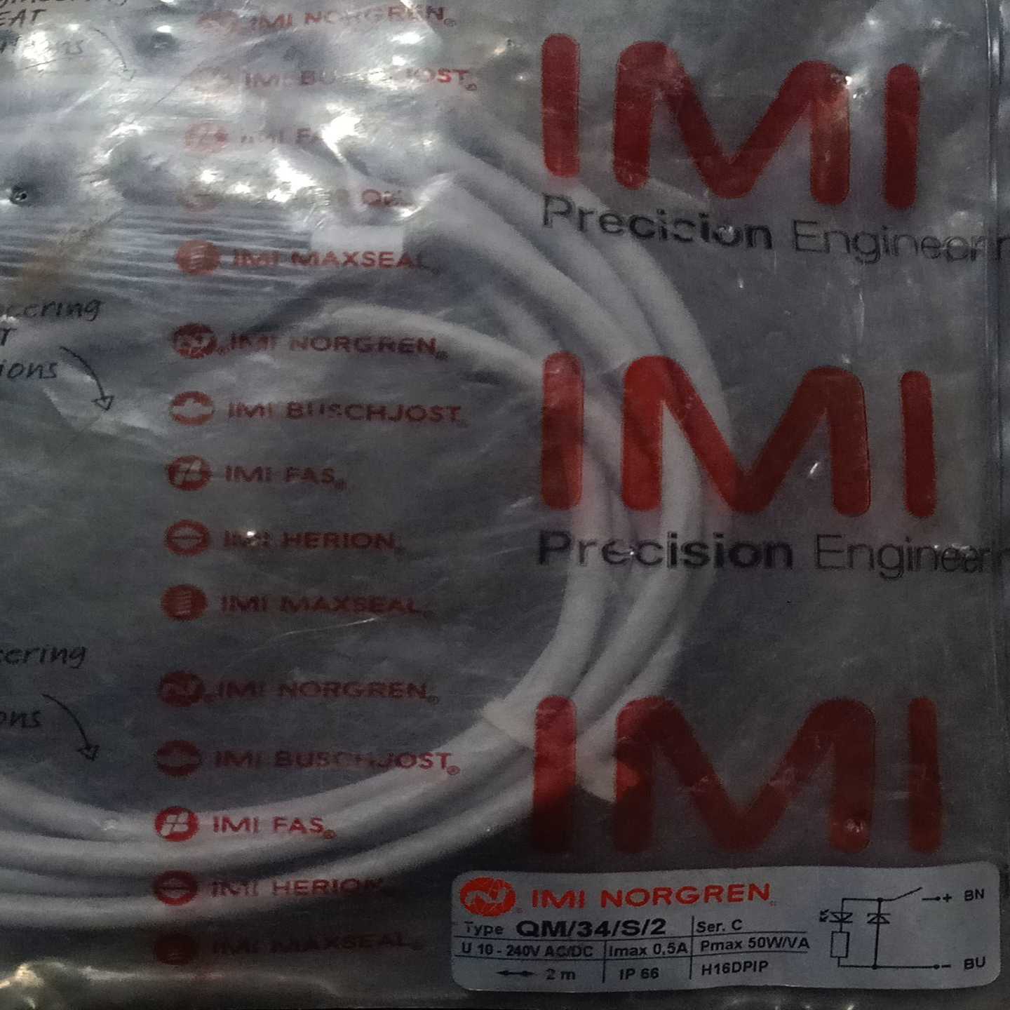 咨询-QM/34/S/2磁性开关Norgren诺冠QM/34