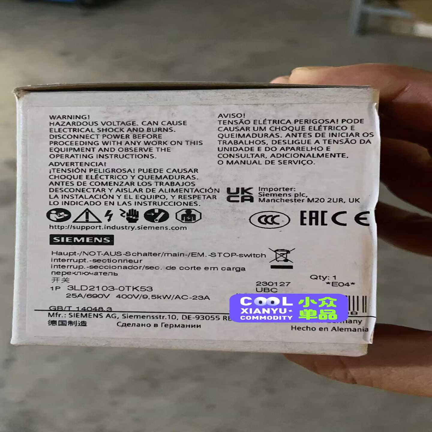 3LD2103-0TK53隔离开关保内询价