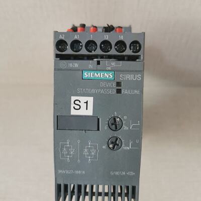 SIEMENS 3RW30271BB14 SIRIUS AC SEMICONDUCTOR MOTOR STARTER