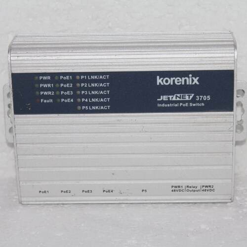 Korenix Technology JetNet 3705 Power over Ethernet PoE Indus