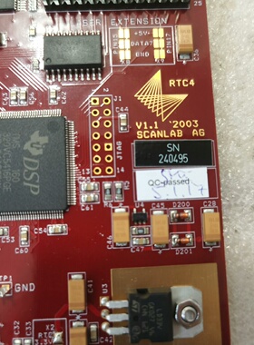 德国SCANLAB施肯拉RTC4V1.12003激光议价