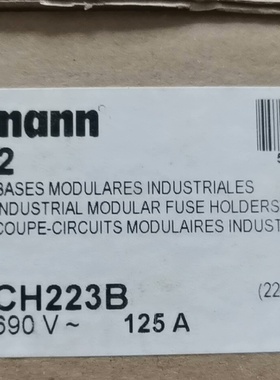 CooperBUSSMANN CH223B 125A690V议价
