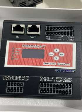 【请询价】全新TRIOWAY远程IO模块ECTIO-MD32