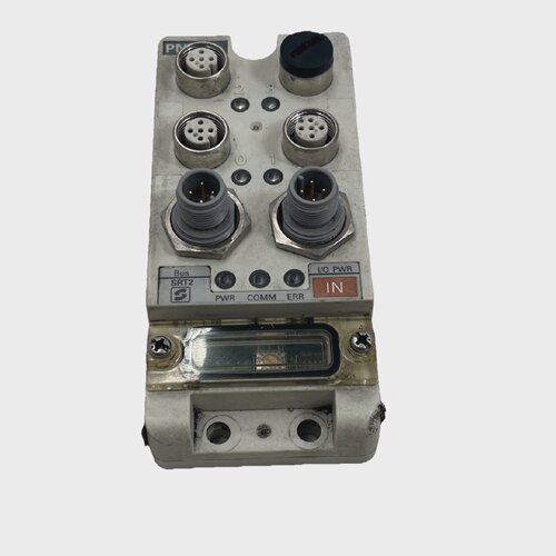OMRON SRT2ID04CL1 REMOTE TERMINAL MODULE 24V DC USED  WORKIN