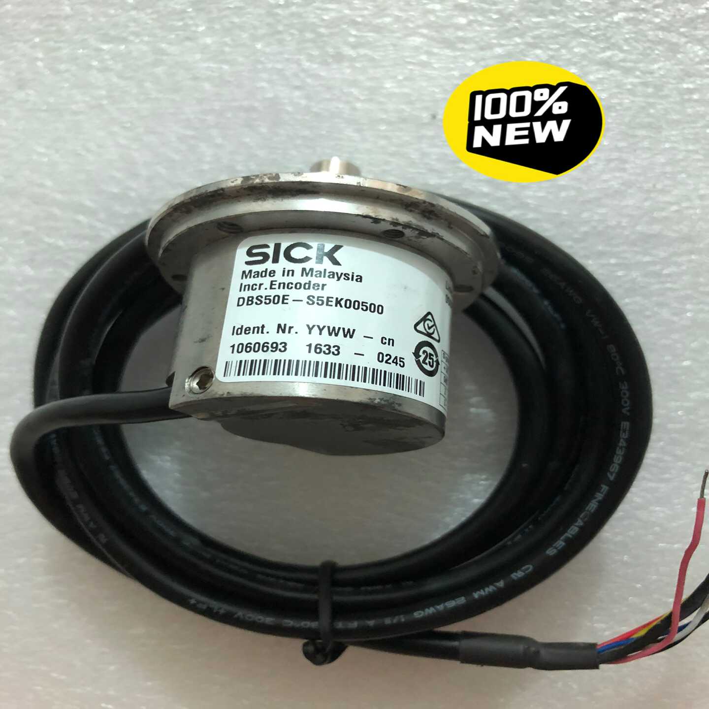 SICK西克编码器DBS50E-S5EK00500增量式实心【白零商行】