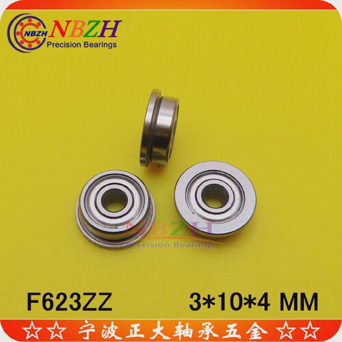 法兰轴承SF623F623ZZF623-2RSLF-1030ZZ3*10*4mm