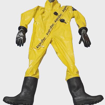 Ansell Alphatec SUPER type T Gastight Chimique Protection Su