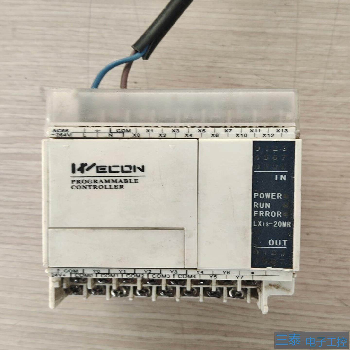 维控PlC  Lx1s-20MR-A坏的 接电不显示 配件，议价