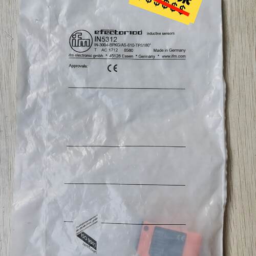 全新原装正品易福门传感器IN5312德国制造成色漂亮功-议价