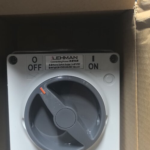 莱曼LEHMAN防水旋转开关LMCV31623W16议价