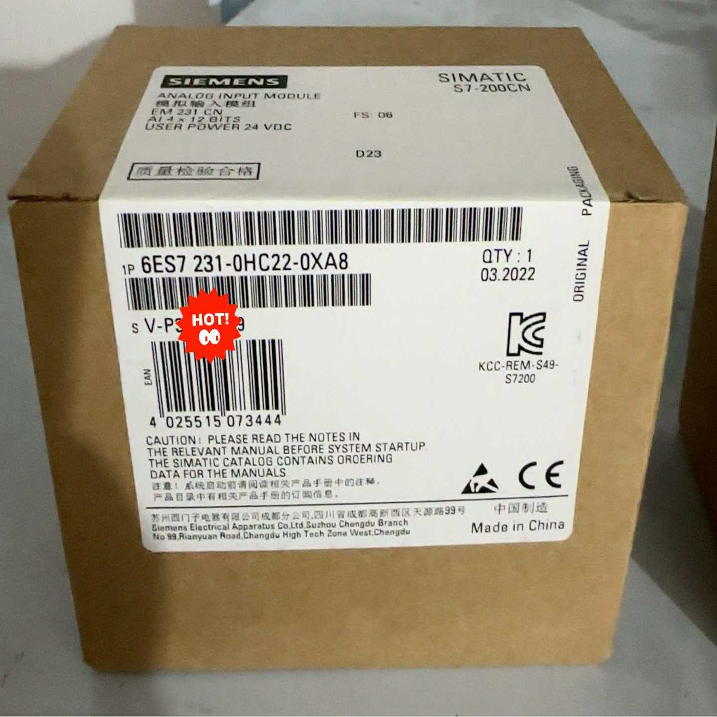 【议价】6ES7231-0HC22-0XA8231-0HC22-适用