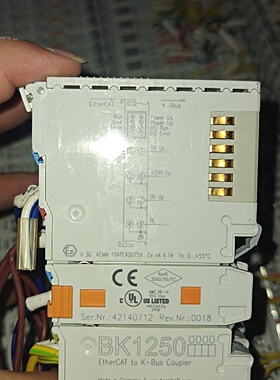 倍福BECKHOFFBK1250EtherCAT到KB议价