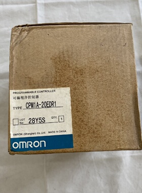 议价Cpm1a20Edr1 Programmable Controller Original nuine Shang