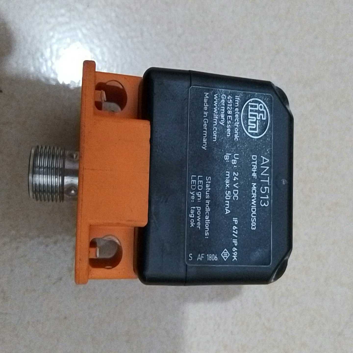 ifm德国原装正品易福门iFM原装正品电子感应器读数头读卡