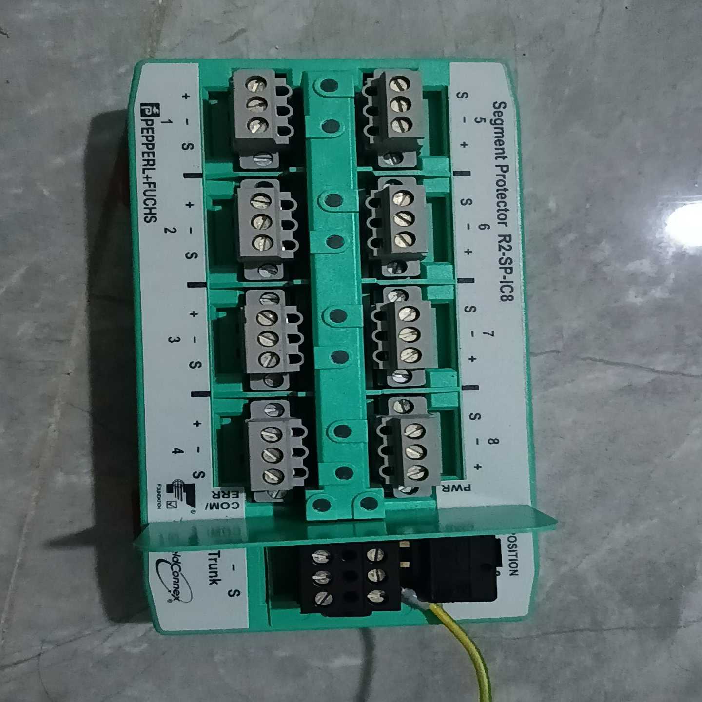 拆机倍加福加机柜耦合分段保护器，型号:R2-SPIC8--议价商品