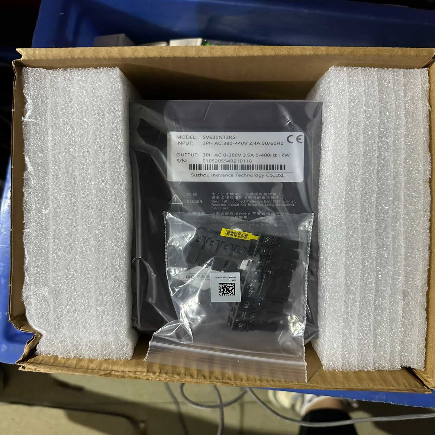 汇川SV630NT3R5I单驱未拆封，盒码一致70套，600询价