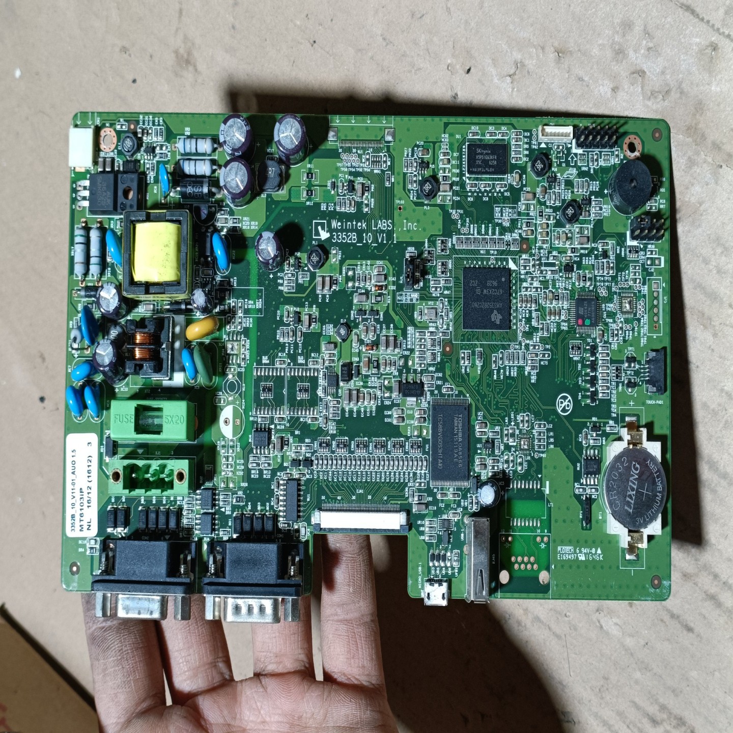 威纶MT6103IP触摸屏主板图片询价