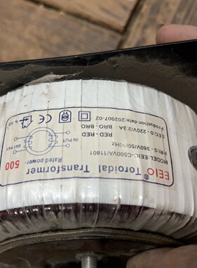 寻“”环形变压器500W380220V铜线绕制重量5公斤