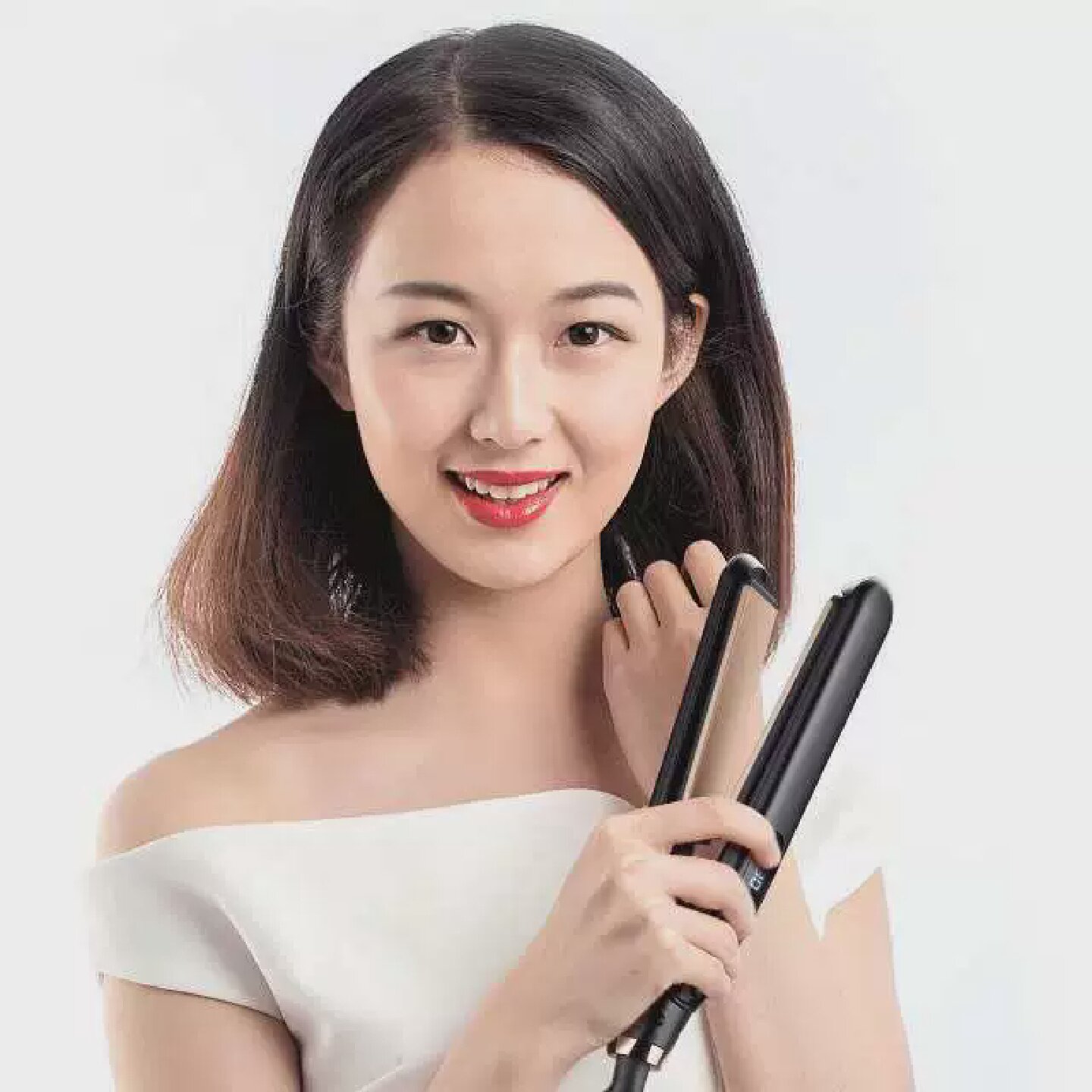 迷你卷直两用卷发棒男士短发女生刘海小夹板小型直板夹烫发棒