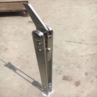 不锈钢立柱商场室内室外玻璃栏杆护栏别墅楼梯扶手阳台工程立柱