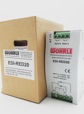 W?hrleEDI-RED20max.20AStrom-Spannungsversorgung-unused/