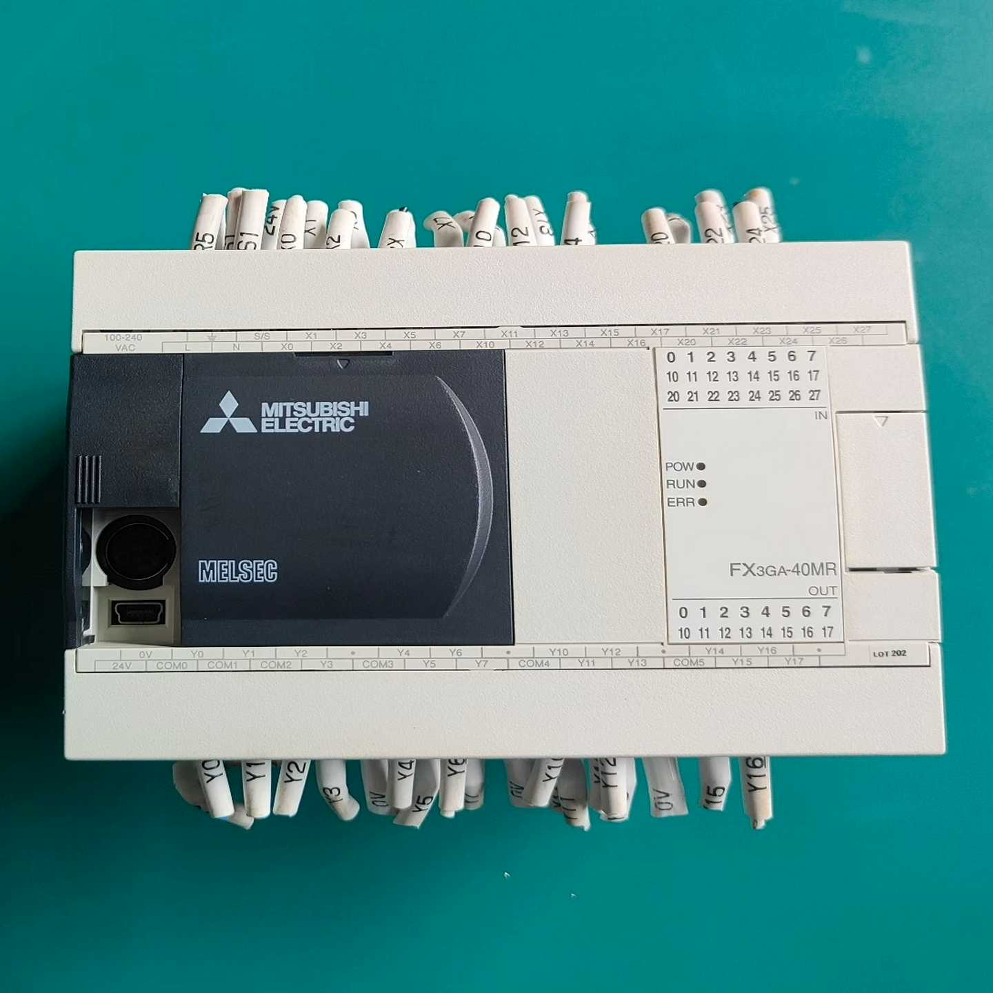 FX3GA-40MR-CM三菱PLC一只，拆机原装正品年份近-询价客服