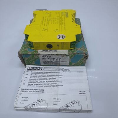 PHOENIX CONTACT PSRSCP24DCFSP1X11X2 Sicherheitsrelais 298197