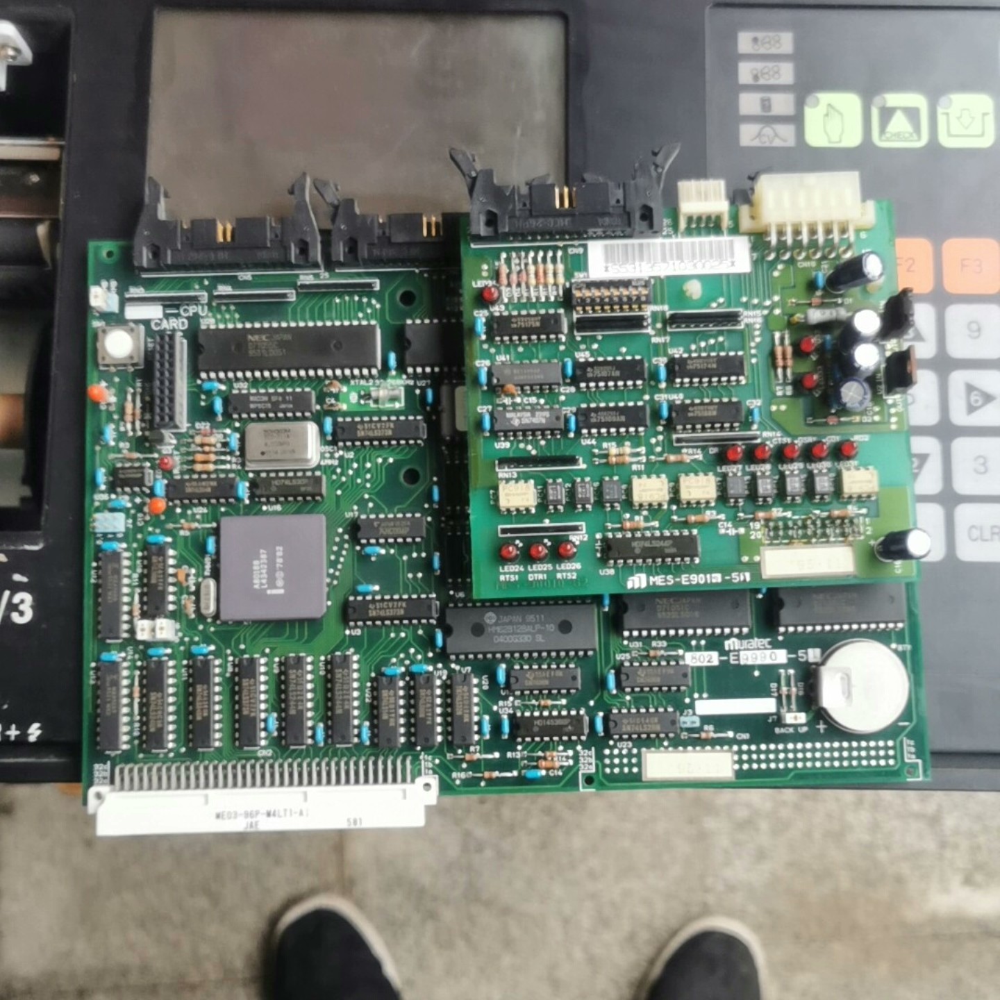 【请询价】Muratec村田喷气纺车头CPU1需要的老板联系ME03-