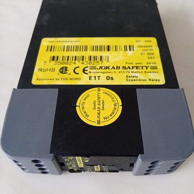 议价JOKAB SAFETY佳可保E1T 0S安全继电器847-0358