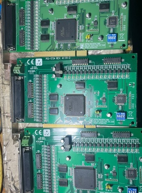 研华数据采集卡PCI1734REV.A1012拆机原