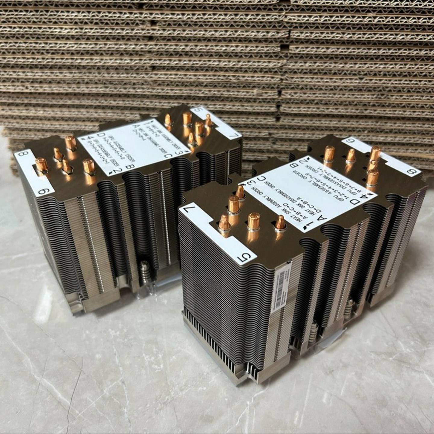 售前询价议价NVIDIA Tesla V100 SXM2原装散热器10