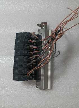 dynamco电磁阀D113301，实物一组八个，带底座。-议价