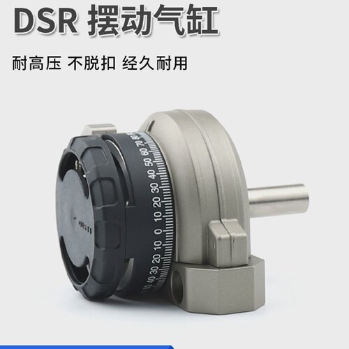 费斯托型DSRL/DSR12-16-25-32-40-180-PFW叶片式旋转摆动缓冲气缸