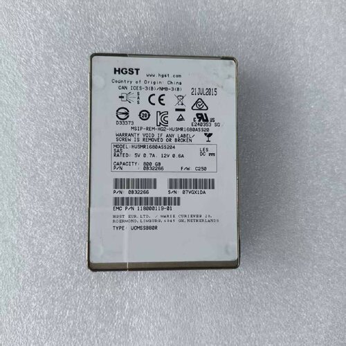 800GB HUSMR1680ASS204 SAS-询