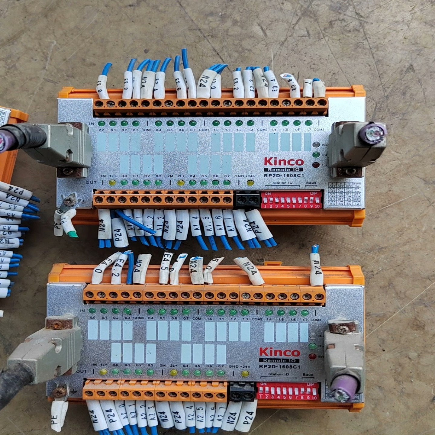 议价步科Kinco远程IO模块RP2D-1608C1，2个，功能