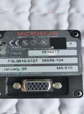 迈思肯microscanFIS-0610-0127询价