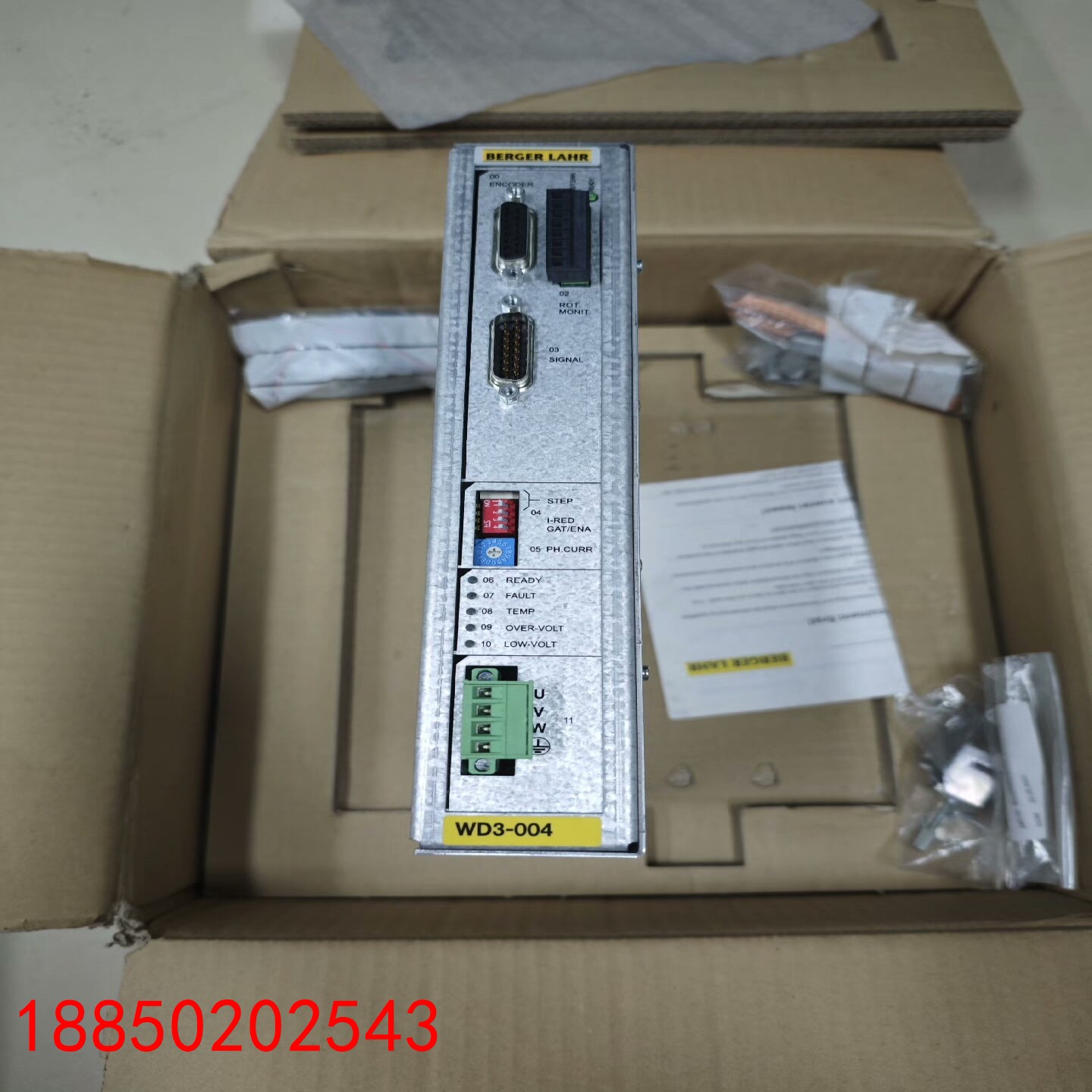 【请询价】全新百格拉驱动器WD3-0040802实图拍摄现货议价k1