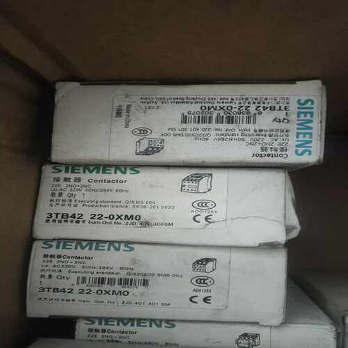 询价西门子接触器3TB4222-0XM0，全新原装正品，220