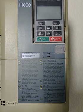 议价安川H1000变频器5.53.7KWCIMRHB4A0