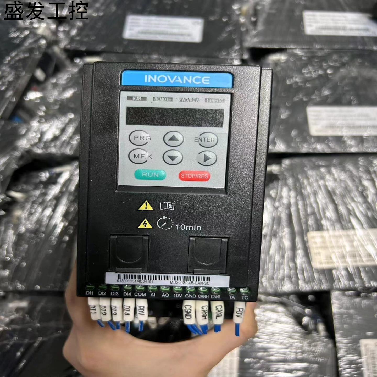 汇川变频器MD200S04B-CAN-SC二手正常拆机议价产品